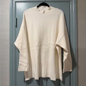 Mango mock neck sweater plus size